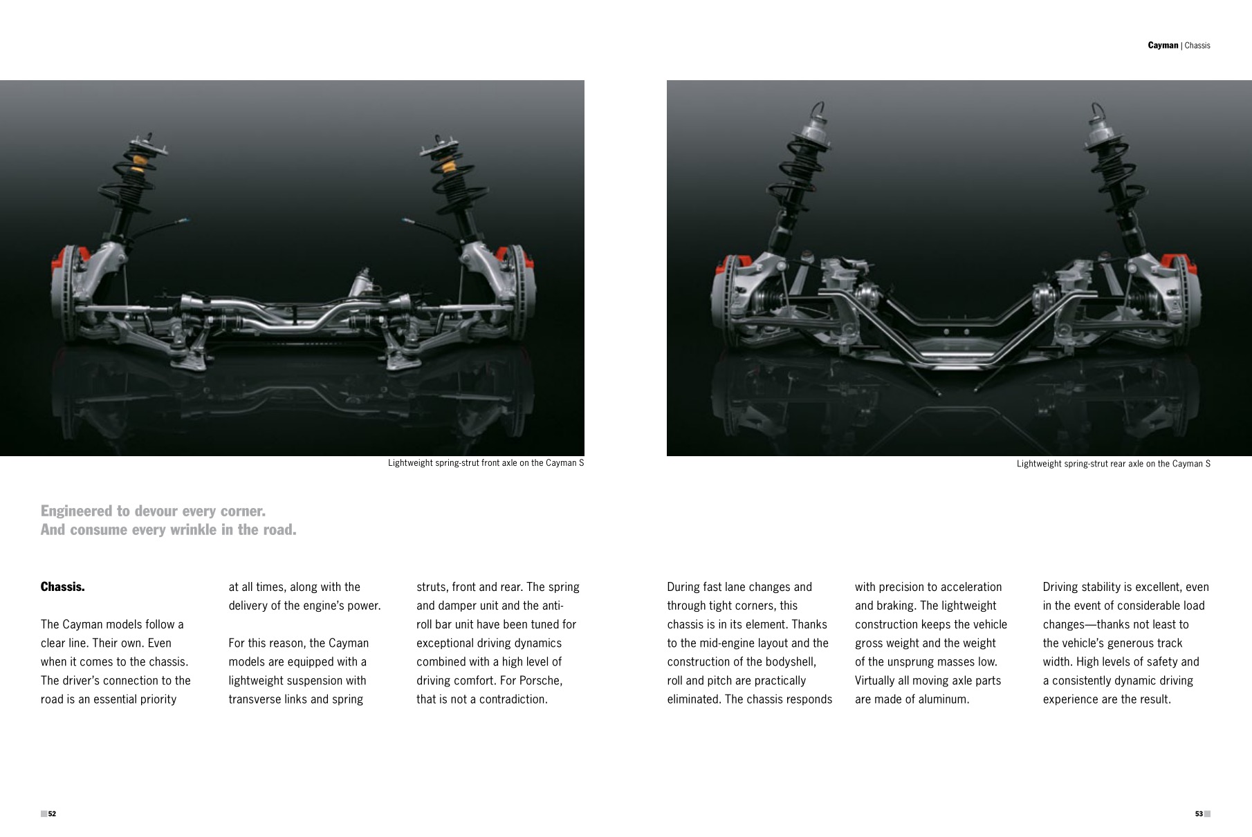 2012 Porsche Cayman Brochure Page 3